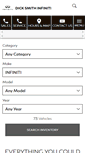 Mobile Screenshot of dicksmithinfiniti.com